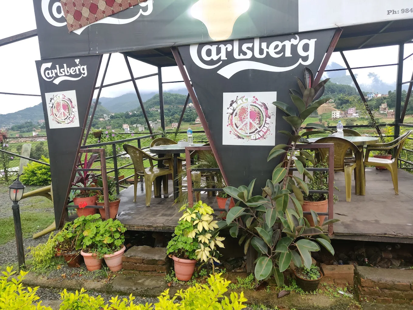 Authentic Nepali food served at Peace Garden Restaurant Thecho Lalitpur